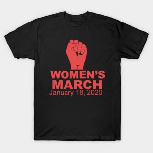 Resist Sister Women's March 2020 T-Shirt